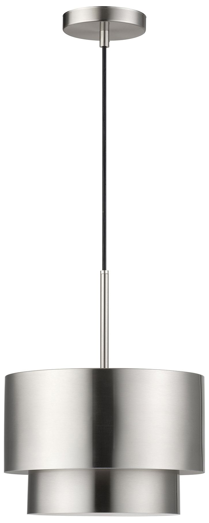 Zolana 1 Light Brushed Nickel Pendant