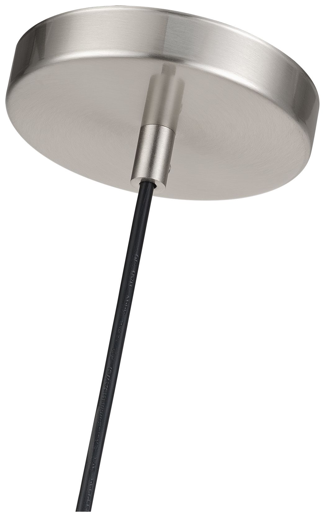 Image 7 Zolana 1 Light Brushed Nickel Pendant more views