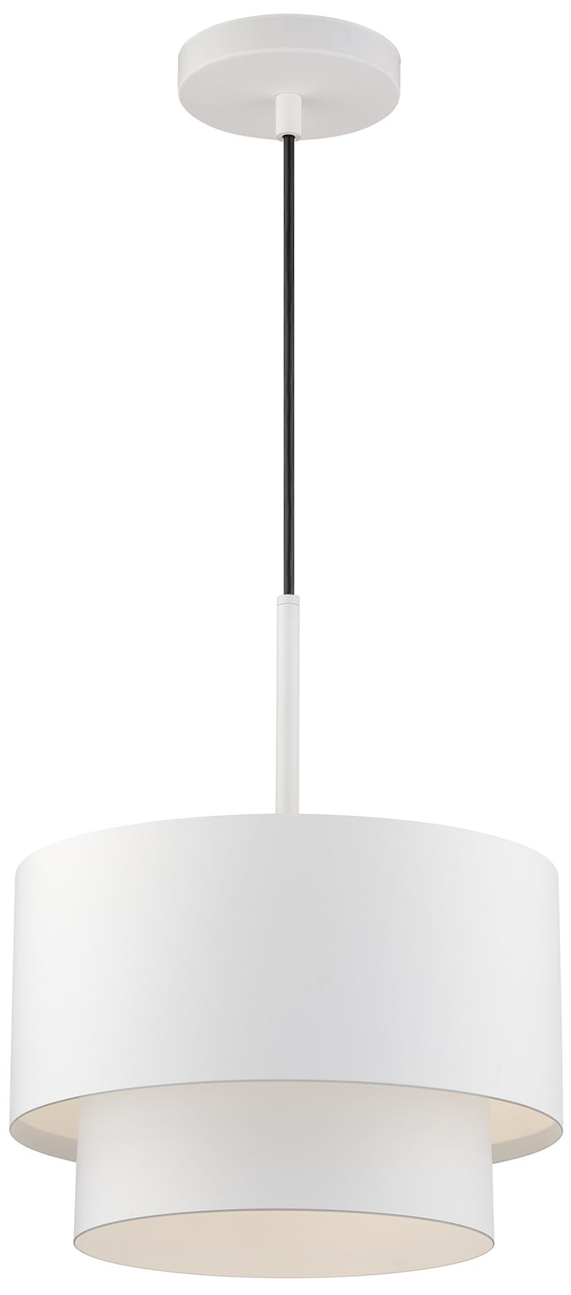 Image 4 Zolana 1 Light White Pendant more views