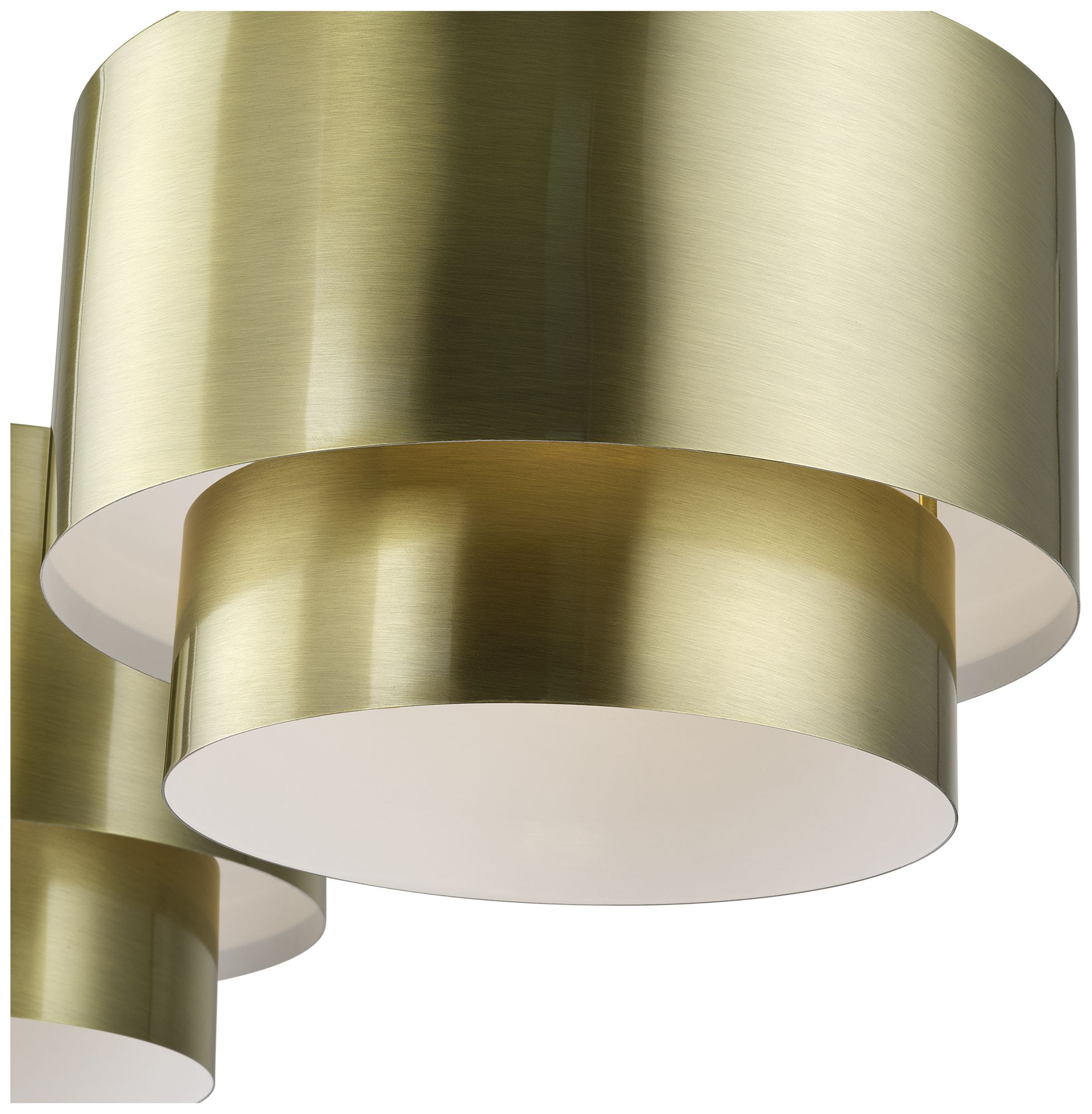 Image 7 Zolana 3 Light Antique Brass Extra Large Linear Chandelier more views