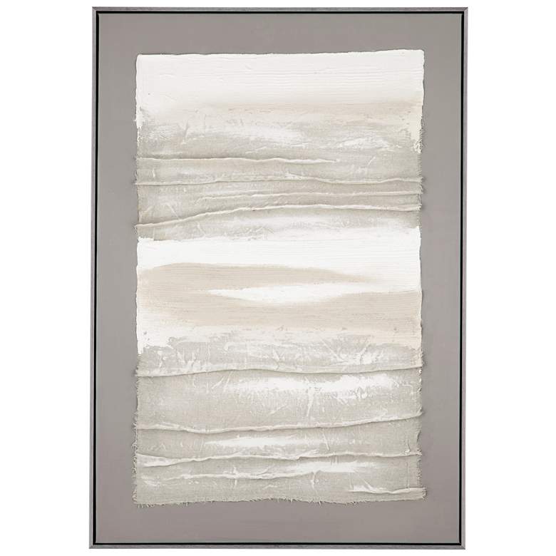 Image 1 Zole I 28" x 40" Gray Framed Canvas