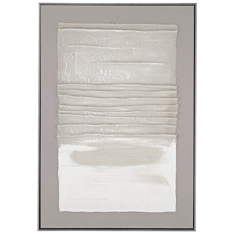 Image 1 Zole II 28" x 40" Gray Framed Canvas