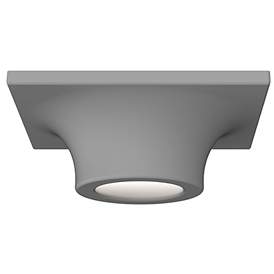 Image1 of Zoom 6" Wide Dove Gray LED Surface Mount
