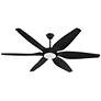 Zoom 66" Ceiling Fan with Blades and Light Kit in scene