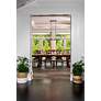 6_Zucca 42 1/2" Wide English Bronze 6-Light Linear Chandelier more views
