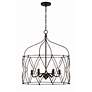 Thumbnail3 of Zucca 6 Light English Bronze & Antique Gold Lantern