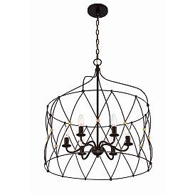 Image5 of Zucca 6 Light English Bronze & Antique Gold Lantern more views