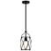 Zucca 7 1/2"W English Bronze and Antique Gold Mini Pendant