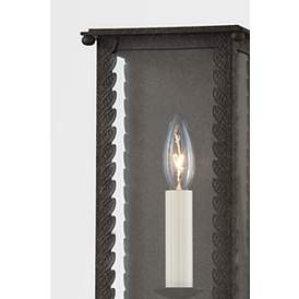 Image2 of Zuma 13" High French Iron Outdoor Wall Light more views