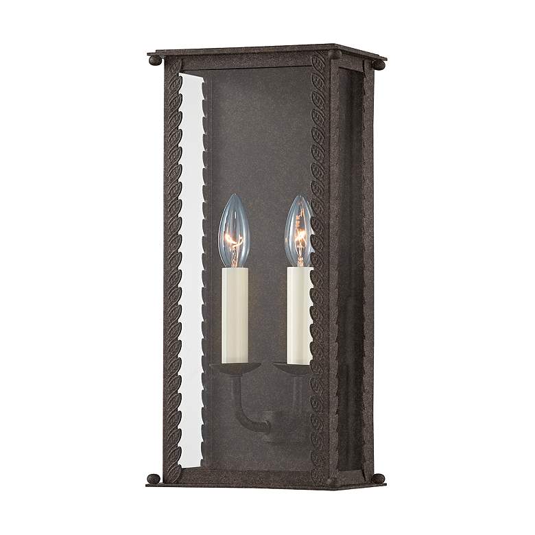 Image 2 Zuma 16 1/2" High French Iron Outdoor Wall Light more views