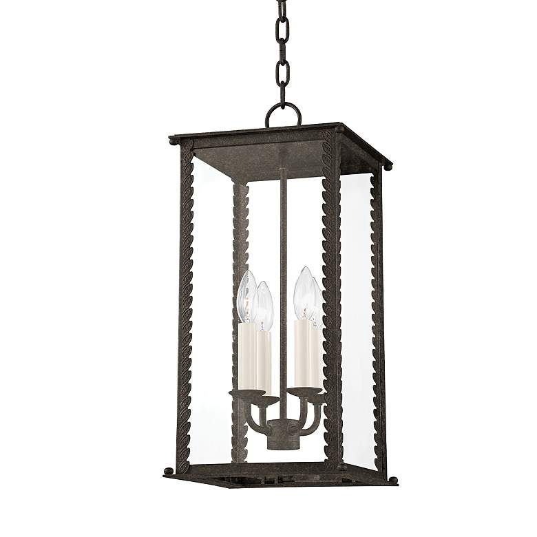Image 2 Zuma 21 1/4" High French Iron Outdoor Hanging Light more views