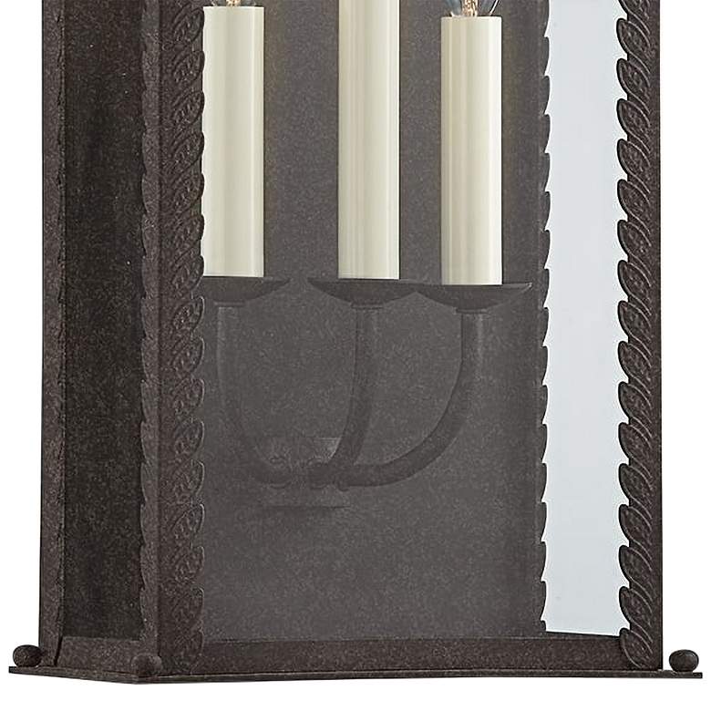 Image 4 Zuma 21 1/4" High French Iron Outdoor Wall Light more views