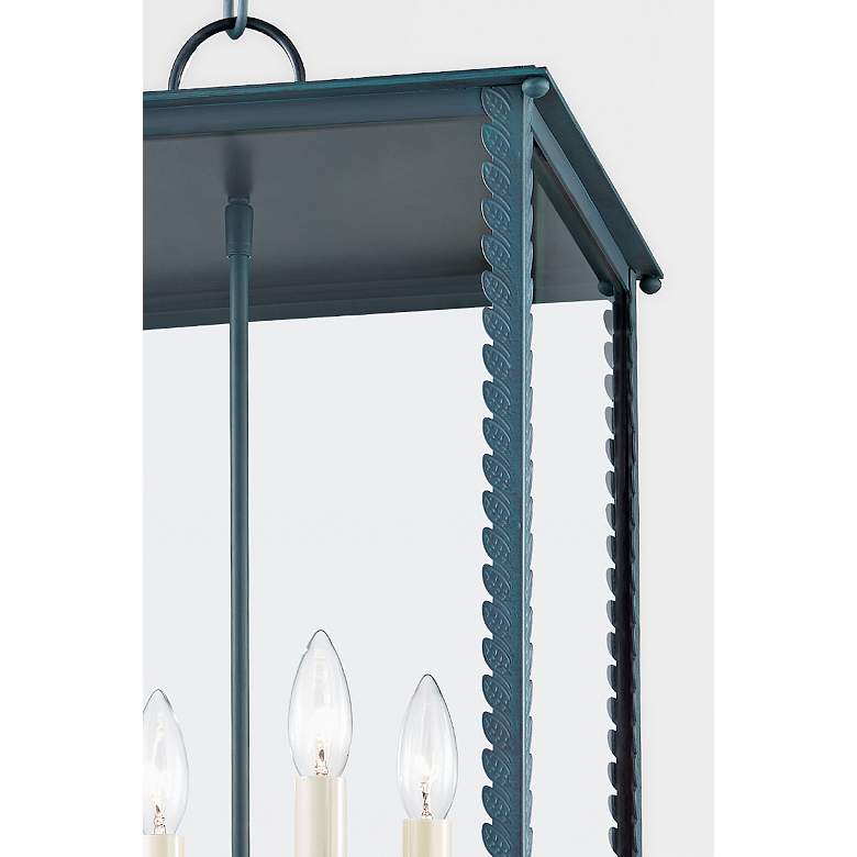 Image 4 Zuma 27 inch High Verdigris Outdoor Hanging Light more views