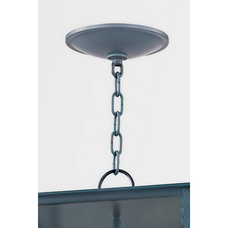 Image 5 Zuma 27 inch High Verdigris Outdoor Hanging Light more views