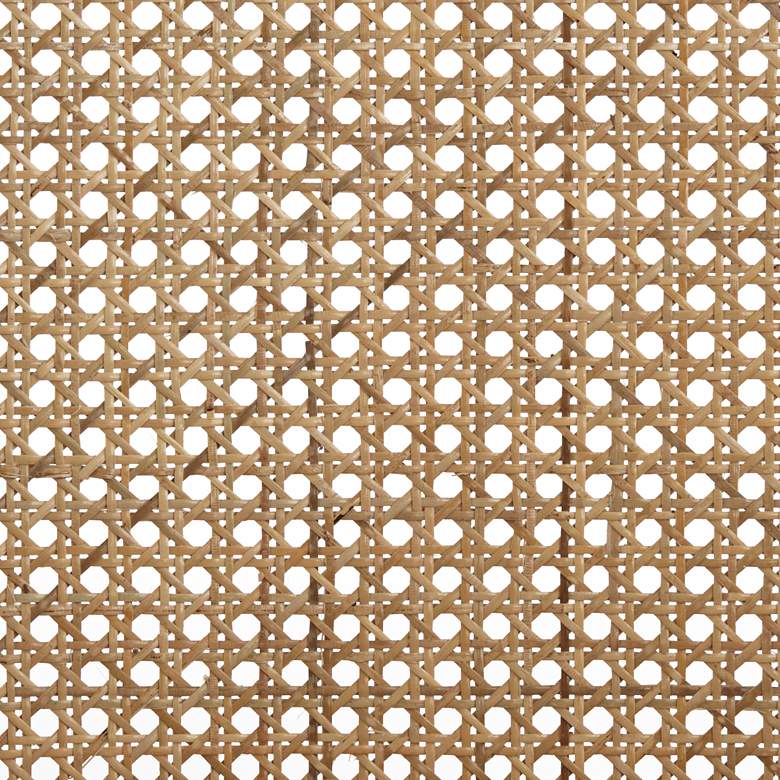 Image 4 Zuma Beige Fabric Rattan Accent Chair more views