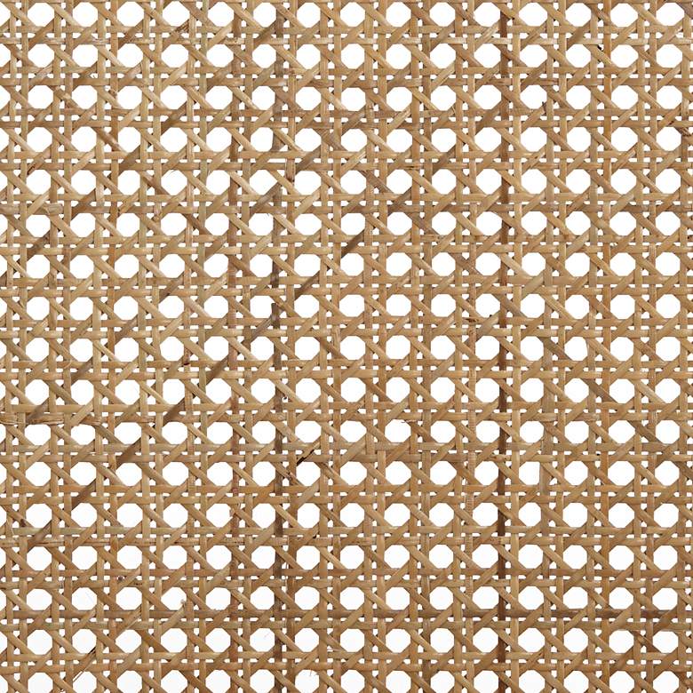 Image 3 Zuma Natural Wood and Rattan Accent Chairs Set of 2 more views