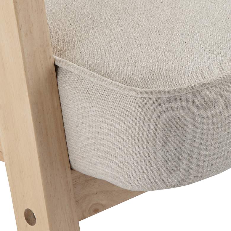 Image 7 Zuma Natural Wood and Rattan Accent Chairs Set of 2 more views