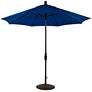 Zuma Shore 8 3/4-Foot Pacific Blue Sunbrella Patio Umbrella