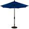 Zuma Shore 8 3/4-Foot Pacific Blue Sunbrella Patio Umbrella