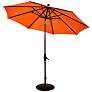 Zuma Shore 8 3/4-Foot Tuscan Sunbrella Patio Umbrella