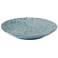 Zuo 15" Wide Crisp Light Blue Round Ceramic Plate