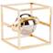 Zuo 8 3/4" High Gold and Silver Floating Orb Figurine