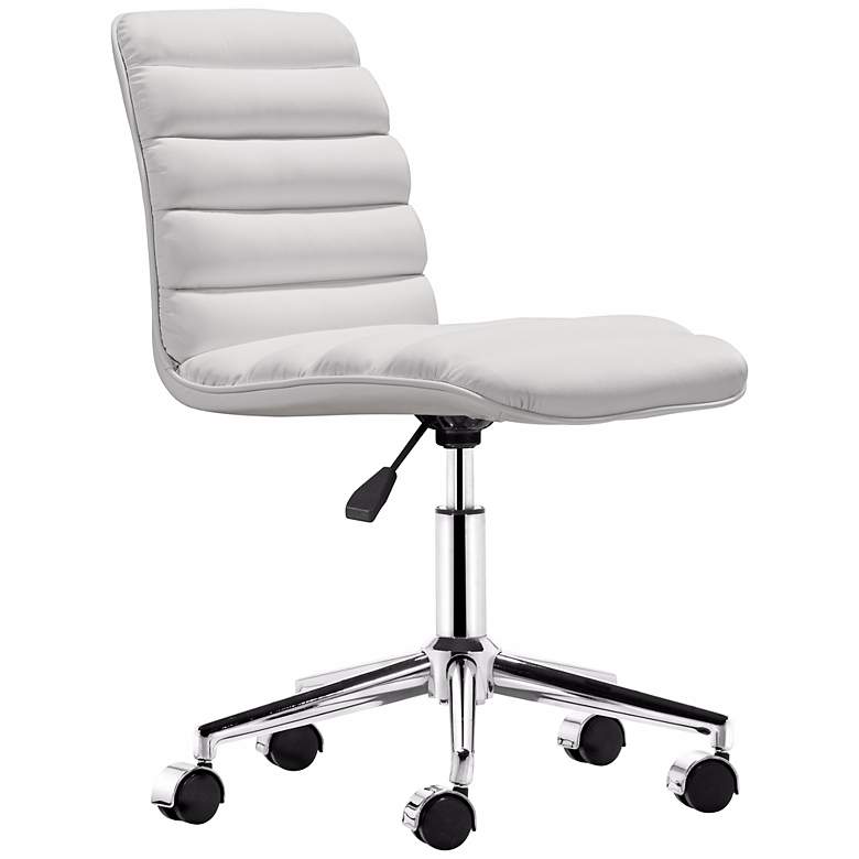 Image 1 Zuo Admire White Office Chair