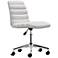 Zuo Admire White Office Chair