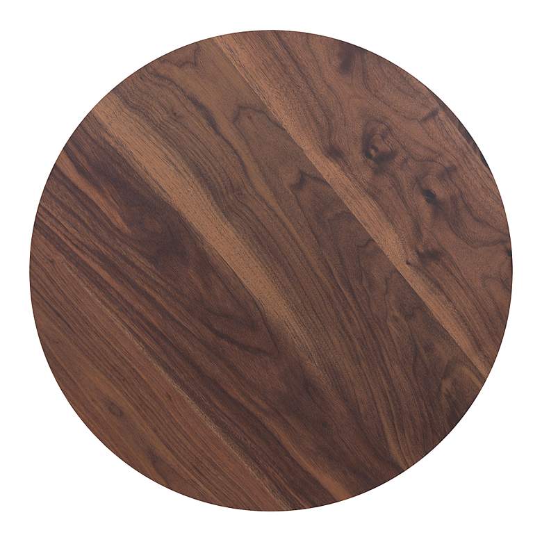 Image 3 Zuo Alto 23 1/2" Wide Brown and Gold Bistro Table more views
