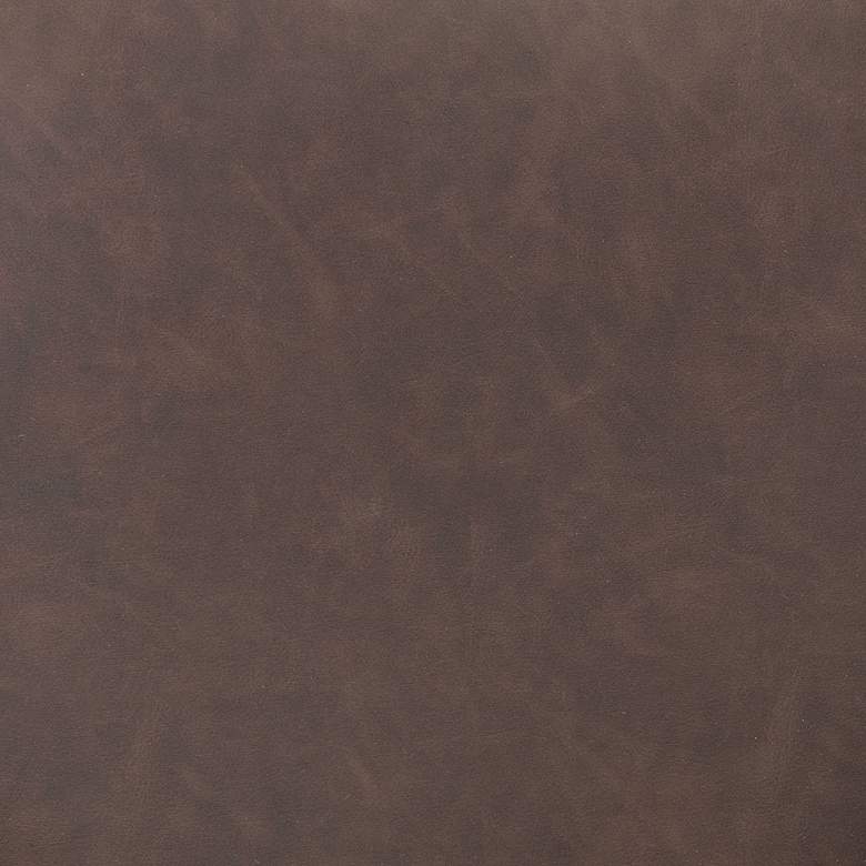 Image 4 Zuo Auction Vintage Brown Adjustable Swivel Office Chair more views