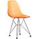 Zuo Baby Spire Transparent Orange Kids Chair