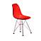 Zuo Baby Spire Transparent Red Kids Chair