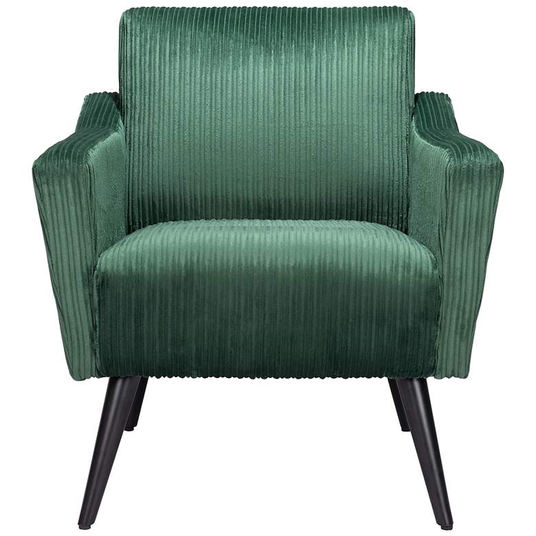 Image 6 Zuo Bastille Green Fabric Accent Chair more views