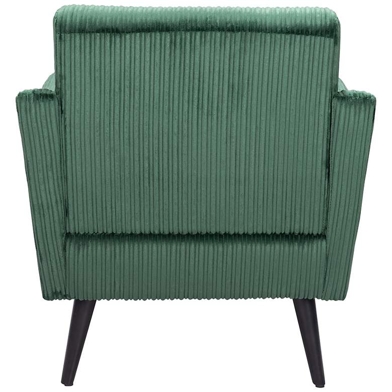 Image 7 Zuo Bastille Green Fabric Accent Chair more views