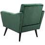 Zuo Bastille Green Fabric Accent Chair