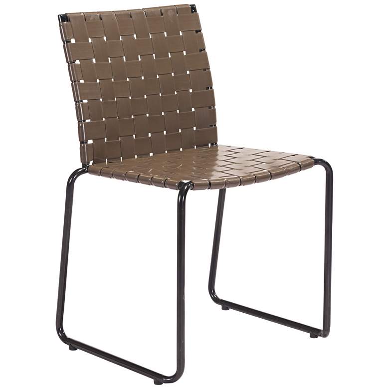 Image 1 Zuo Beckett Espresso Indoor-Outdoor Dining Chairs Set of 4