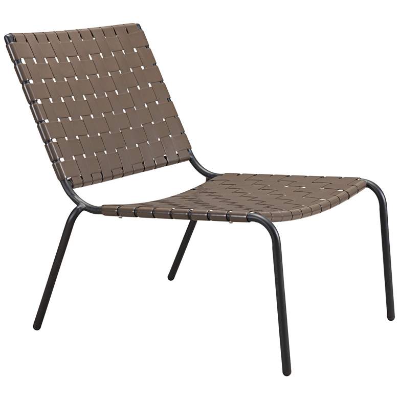 Image 1 Zuo Beckett Espresso Indoor-Outdoor Lounge Chair