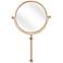 Zuo Bernis Gold 19 1/4" x 30 1/4" Decorative Wall Mirror
