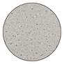 4_Zuo Bite 23 3/4" Wide Gray and Black Round Bar Table more views