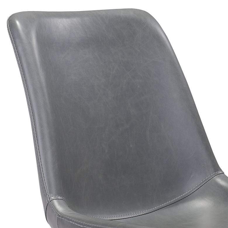 Image 2 Zuo Byron Gray Adjustable Swivel Office Chair more views