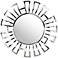 Zuo Calmar Silver 30 1/4" Round Decorative Wall Mirror