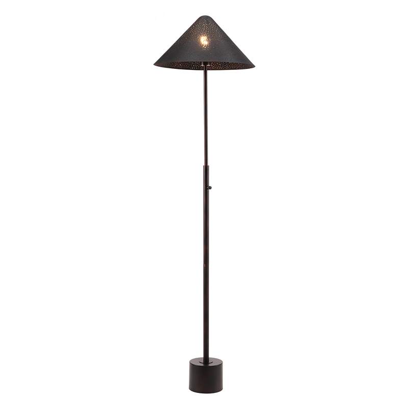 Image 1 Zuo Cardo 64 1/2" High Modern Bronze Finish Floor Lamp