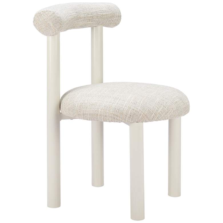 Image 1 Zuo Ceres 21 3/4" Wide Light Beige Fabric Modern Dining Chair
