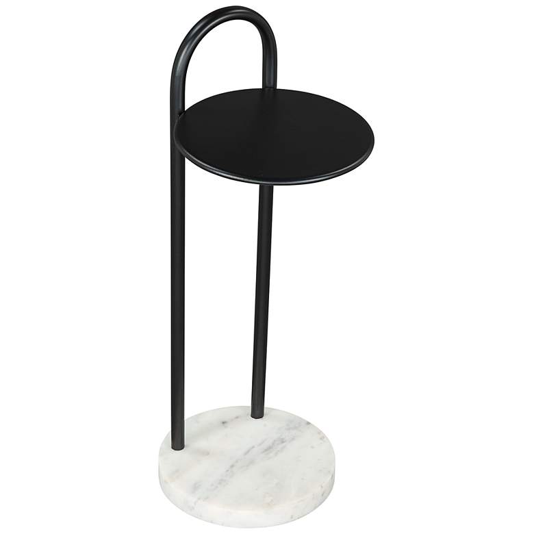 Image 1 Zuo Christian 8 inch Wide Black Side Table