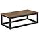 Zuo Civic Center Distressed Wood Coffee Table