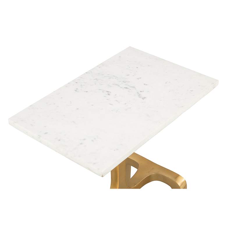 Zuo Clement 18&quot; Wide Gold Side Table more views