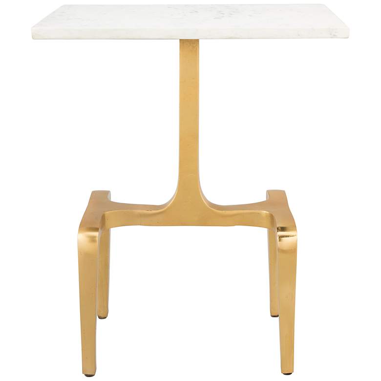 Image 7 Zuo Clement 18 inch Wide Gold Side Table more views