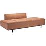 2_Zuo Confection 79" Wide Brown Faux Leather Sofa