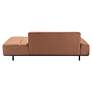 7_Zuo Confection 79" Wide Brown Faux Leather Sofa more views