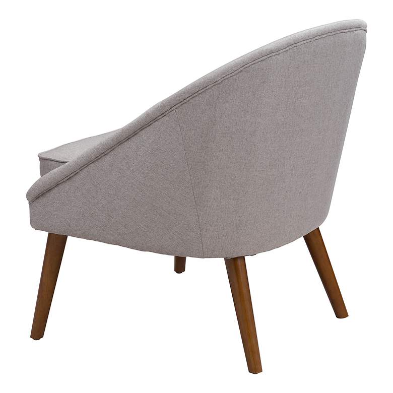 Image 7 Zuo Cruise Gray Fabric Accent Chair more views